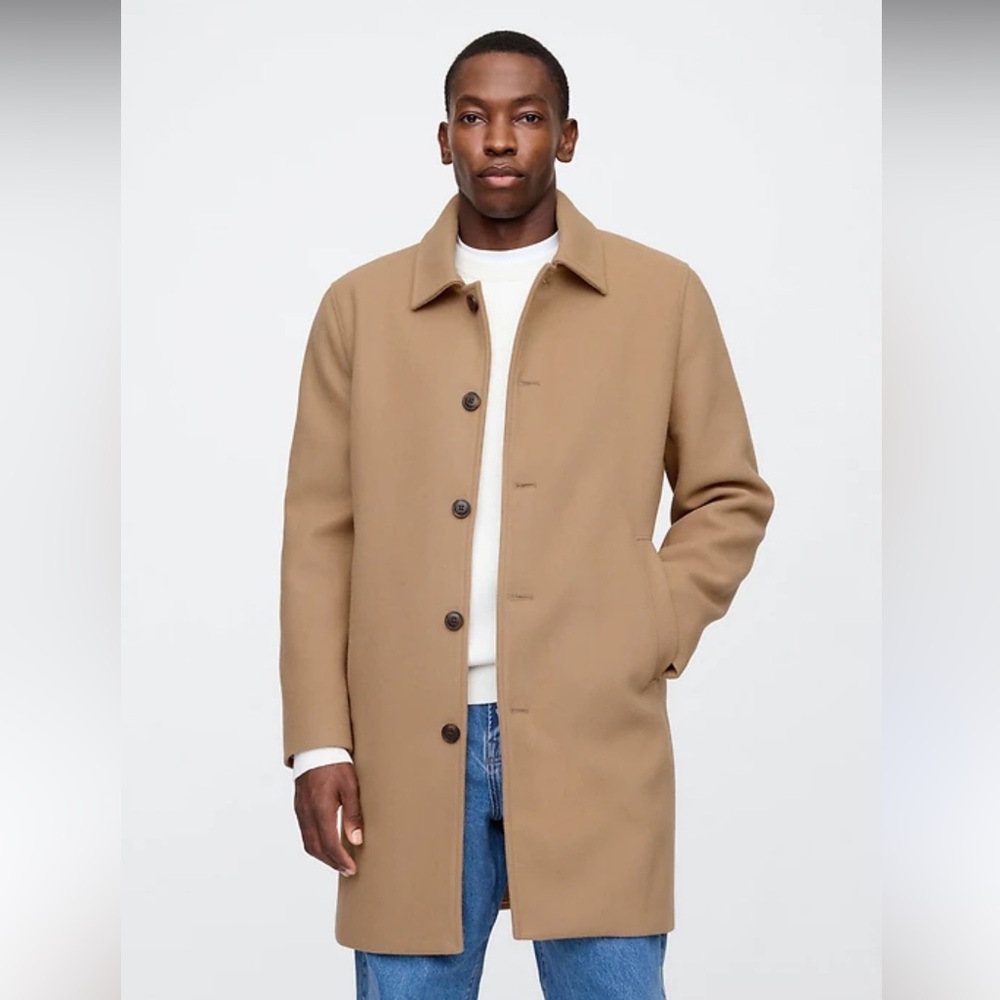 Gap Mens Relaxed Top Coat
